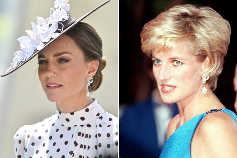 Kate Middleton Princess Diana's Earrings 2022
