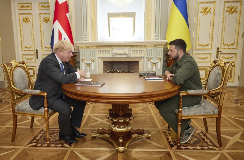 Johnson and Zelensky