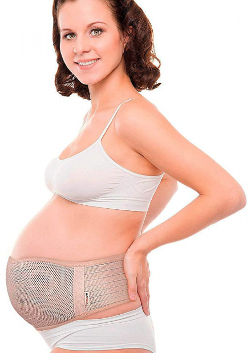 AZMED maternity belt supports your baby bump
