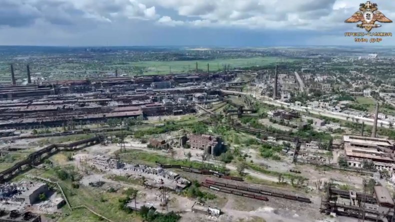 Azovstal plant surrendered Ukraine