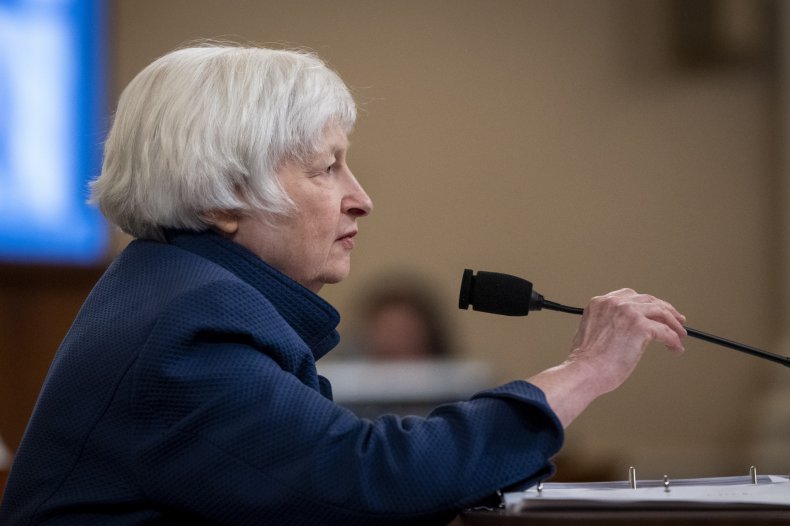 Janet Yellen Says Inflation ‘Unacceptably High’ 