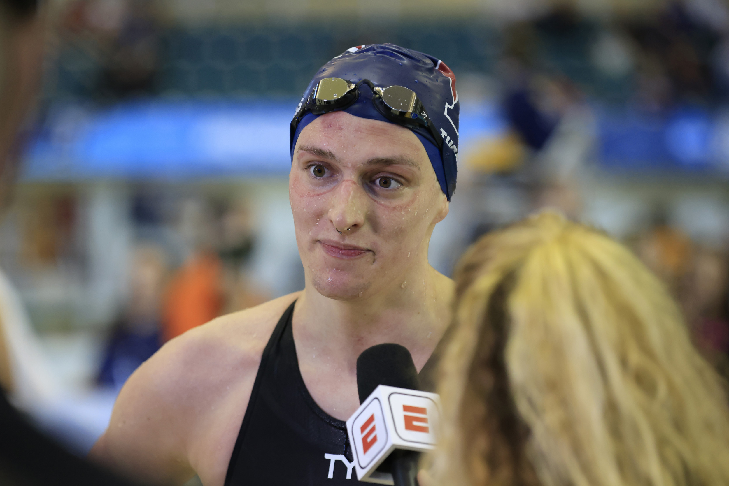 Lia Thomas: Transgender swimmer begins legal case against swimming's world  governing body