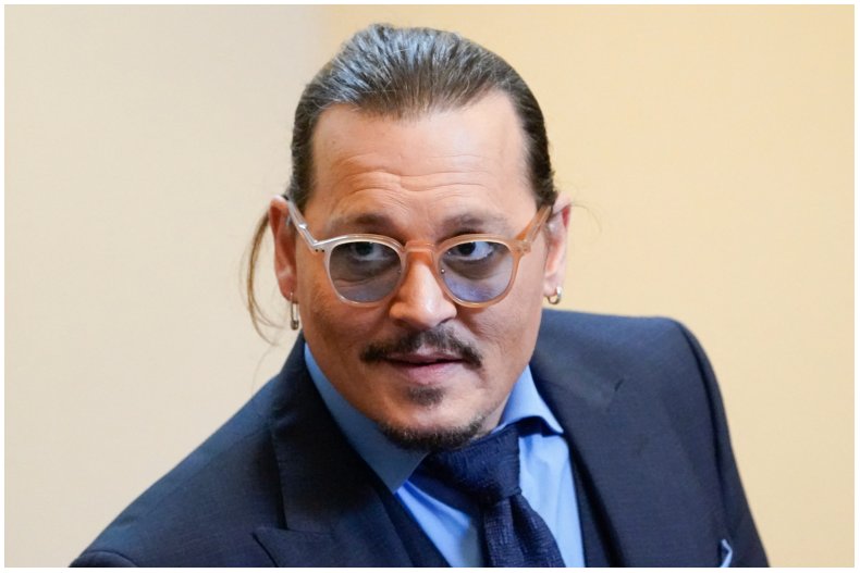 Johnny Depp at his defamation trial