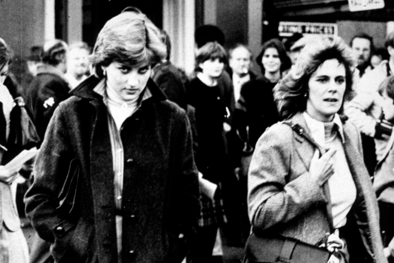 Princess Diana and Camilla Parker Bowles
