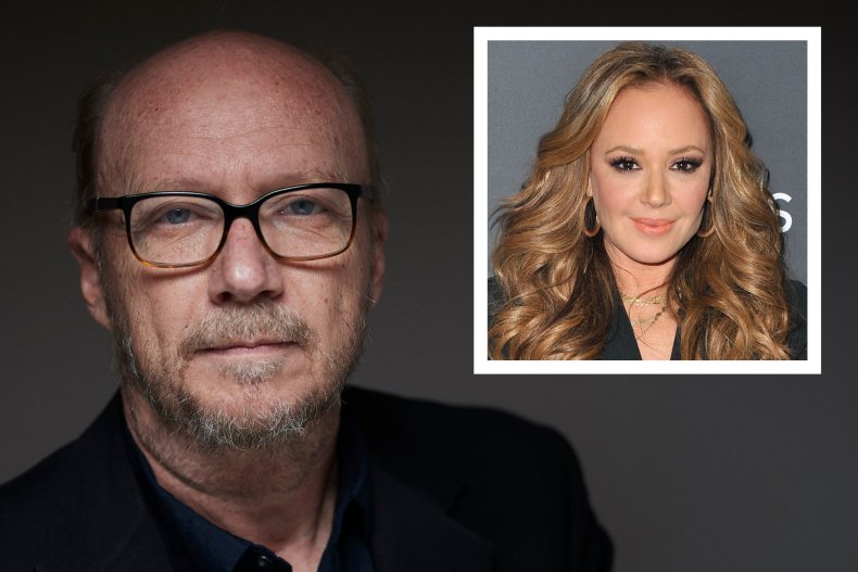 Former Scientologists Paul Haggis and Leah Remini