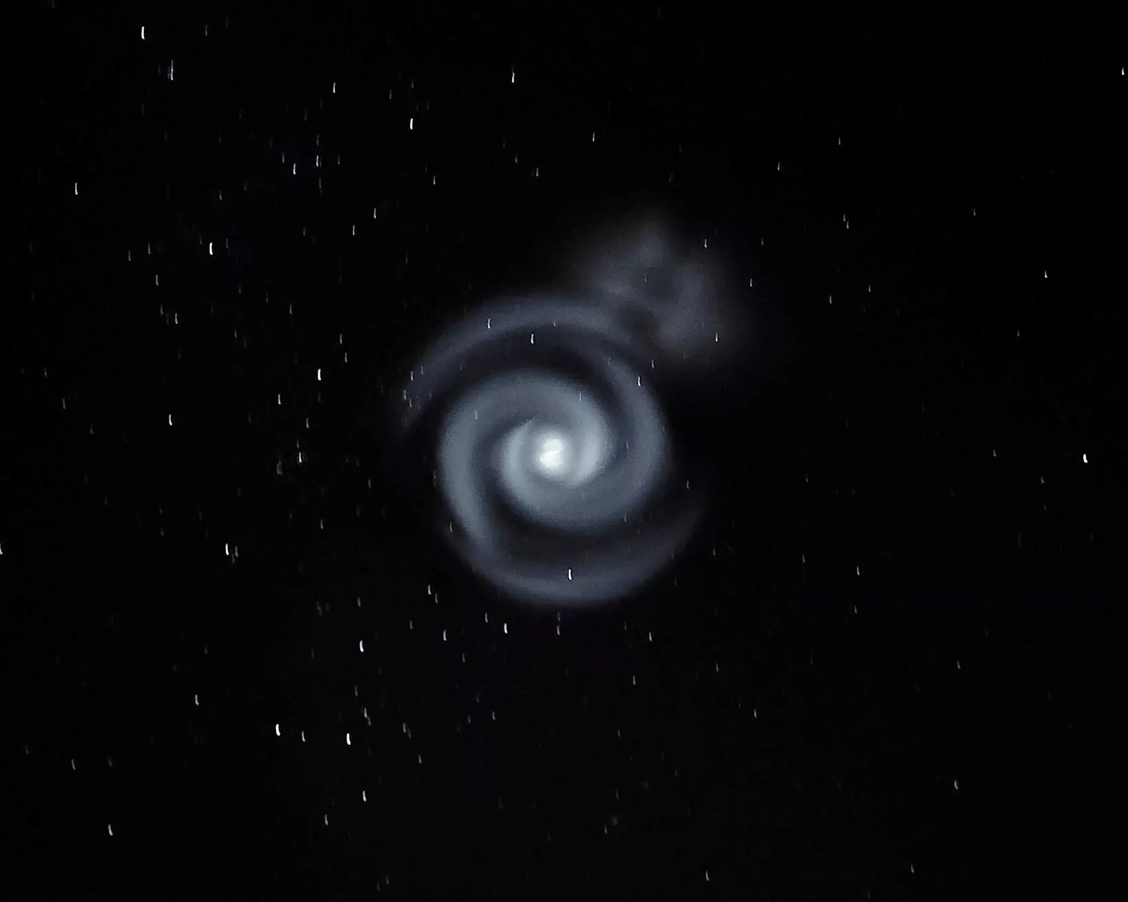Mysterious Growing Spiral Light Spotted Over New Zealand Sky - Vimarsana News