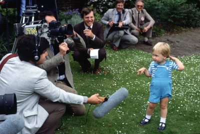 Prince William on His Second Birthday