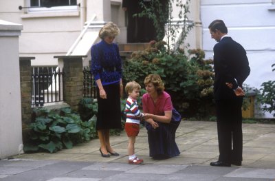 Prince William First Day of Nursery School