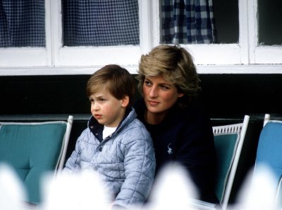Prince William Princess Diana Polo Match