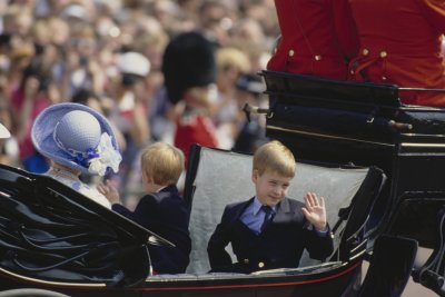 Prince William Trooping the Colour 1989
