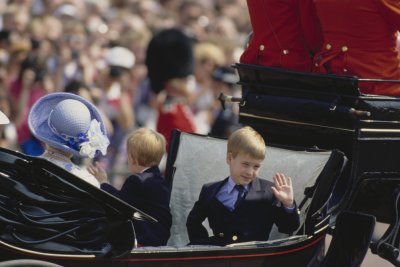 Prince William Trooping the Colour 1989 Prince William Trooping the Colour 1989