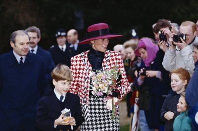 Prince William Christmas Day 1990 Prince William Christmas Day 1990