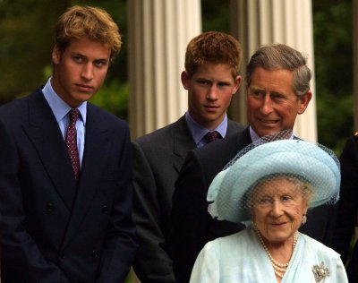 Prince William Queen Mother 101 birthday Prince William Queen Mother 101 birthday