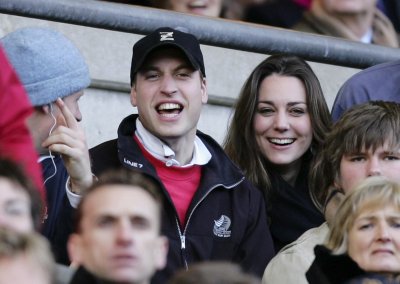 Prince William and Kate Middleton Rugby Match