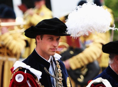 Prince William Order of the Garter 2008 Prince William Order of the Garter 2008