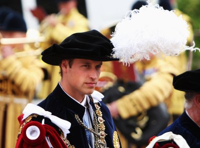 Prince William Order of the Garter 2008