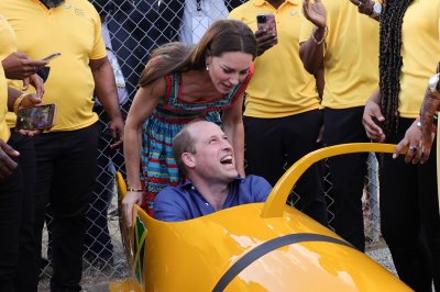 Prince William, Kate Middleton Jamaican Bobsled 