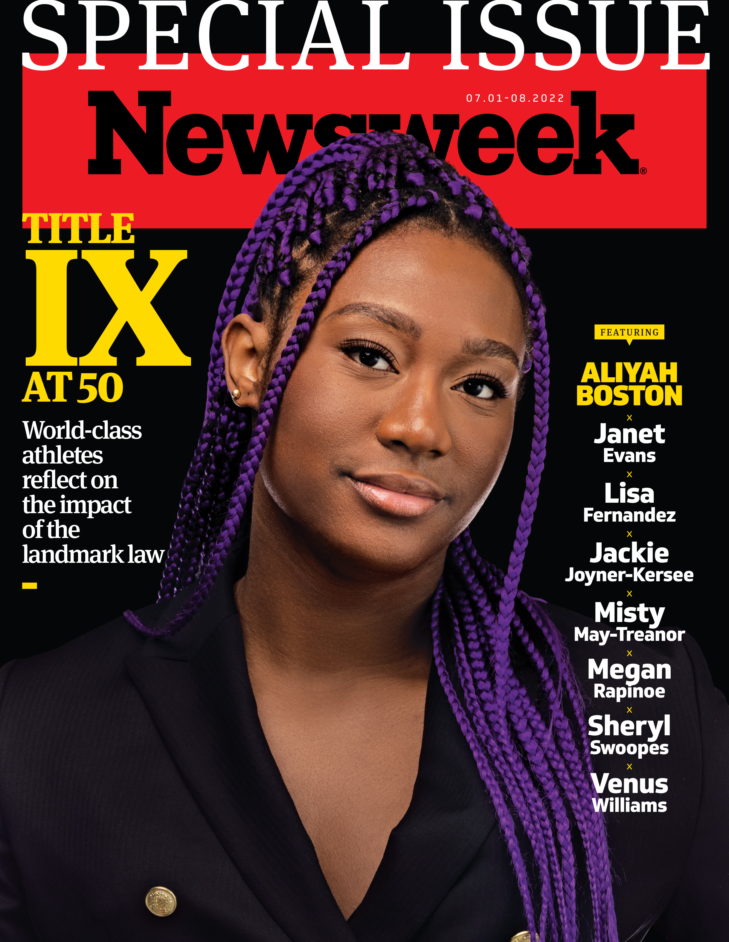Newsweek Cover 07.01-08 Aliyah Boston 