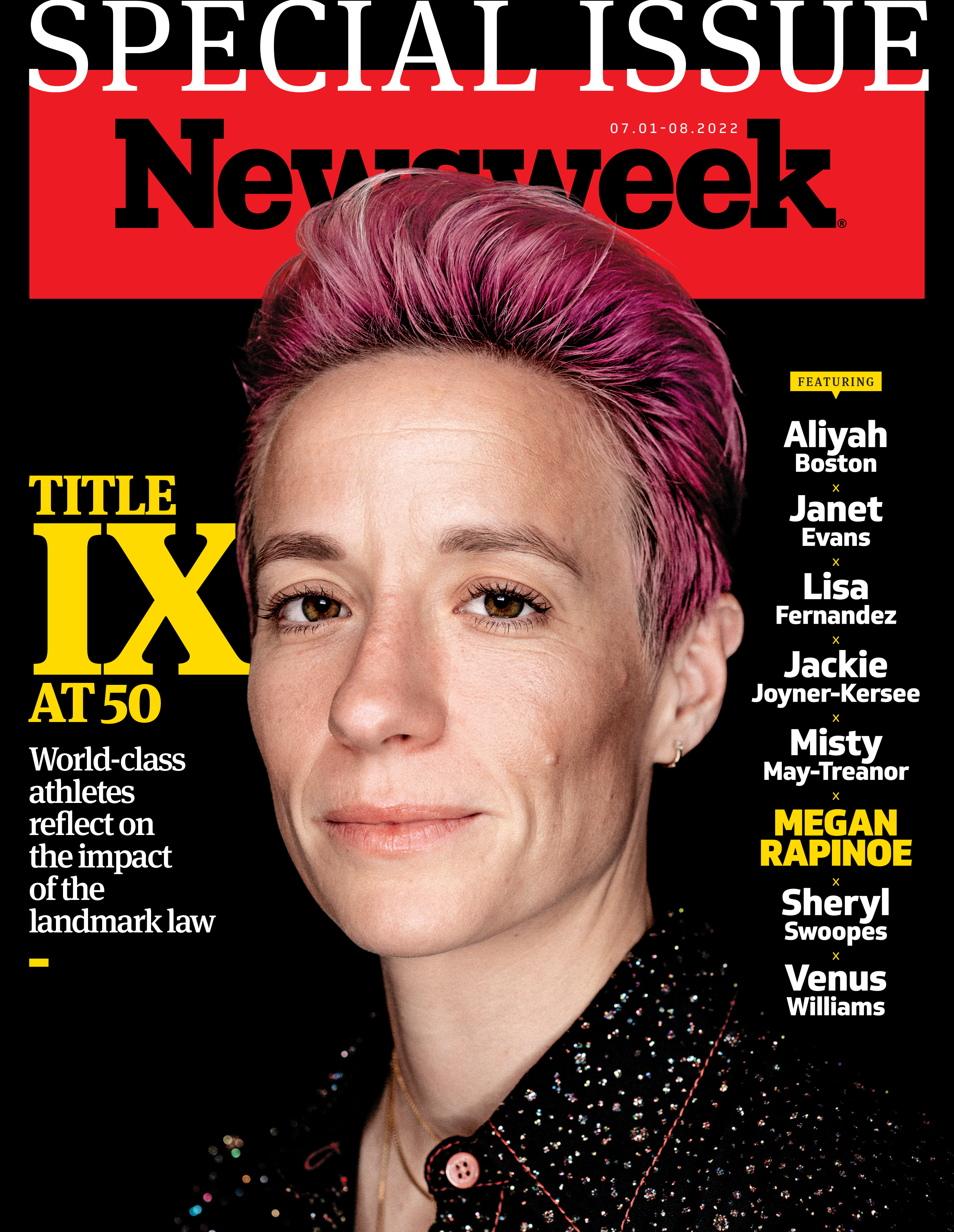 Newsweek Cover 07.01-08 Meghan Rapinoe
