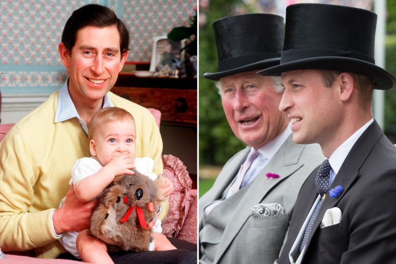 Prince William and Prince Charles Heirs