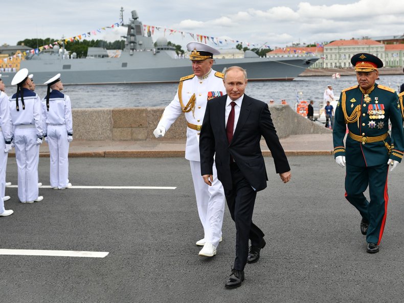 Russian Ships Off Ukraine's Shore