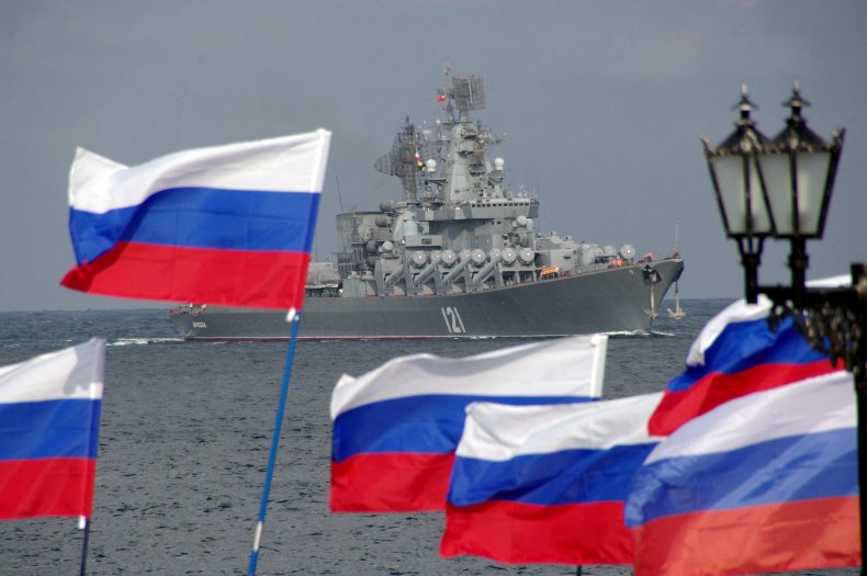 Moskva a flagship of Russian Black Sea