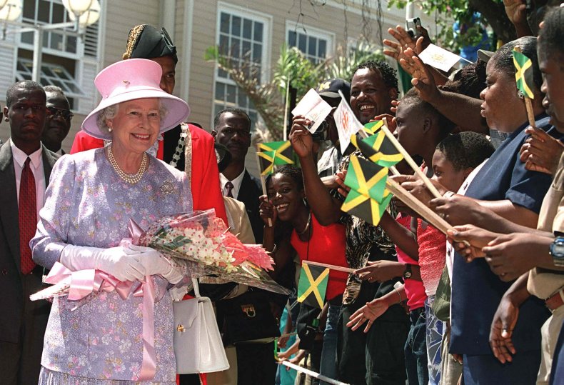 Queen Elizabeth II in Jamaica, 2002