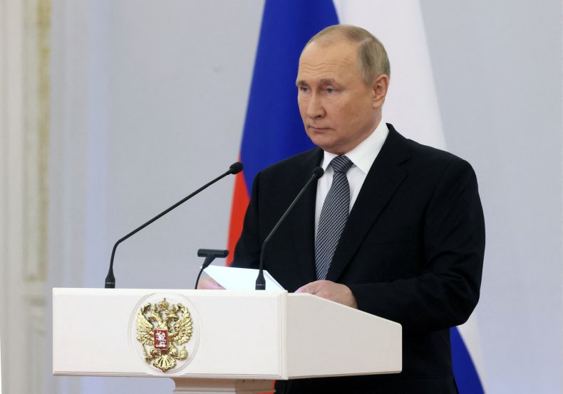 Russian President Vladimir Putin