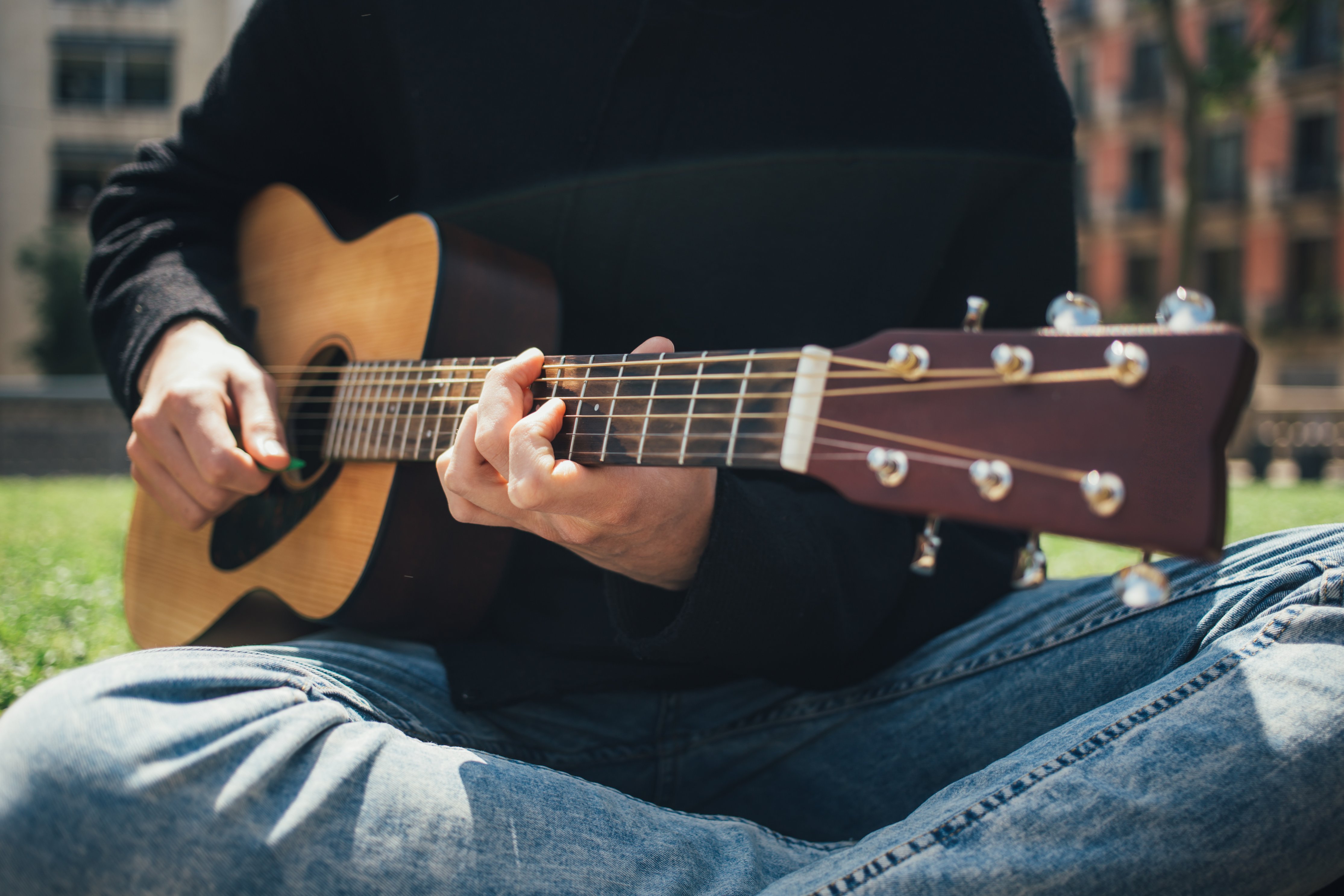 playing musical instrument