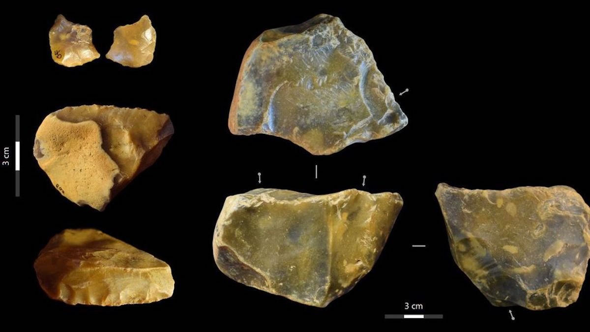 Stone tools uncovered in England