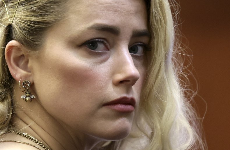 Amber Heard during her US defamation trial