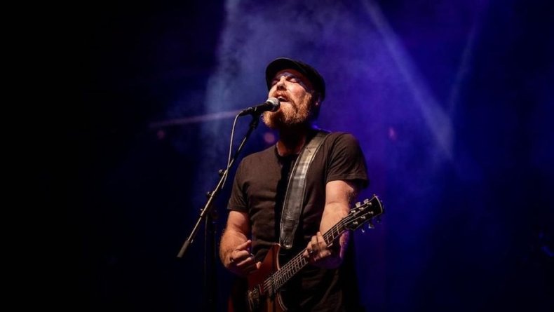 Marc Broussard on stage