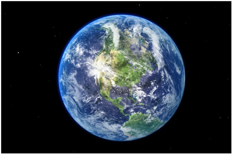 Stock Bild des Planeten Erde 