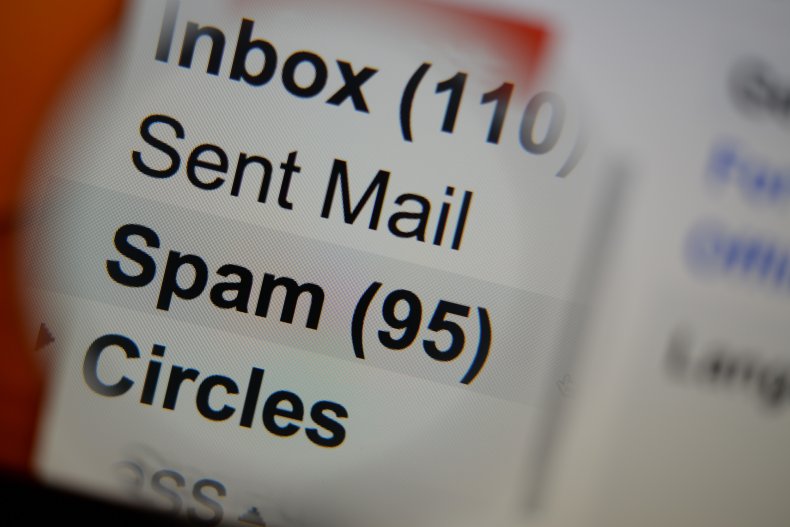 File photo of email inbox.
