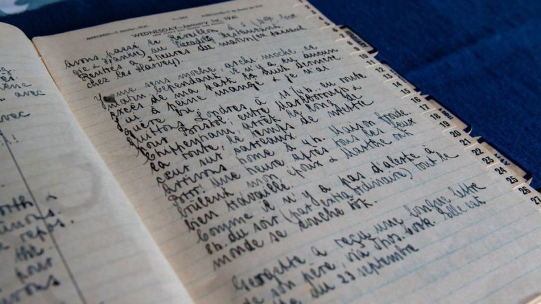 WWII Thornton diary