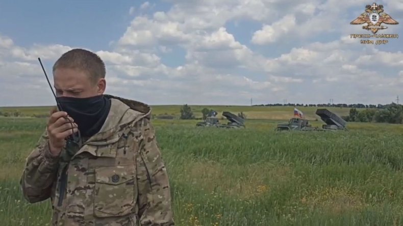 DPR combat work in Ukraine
