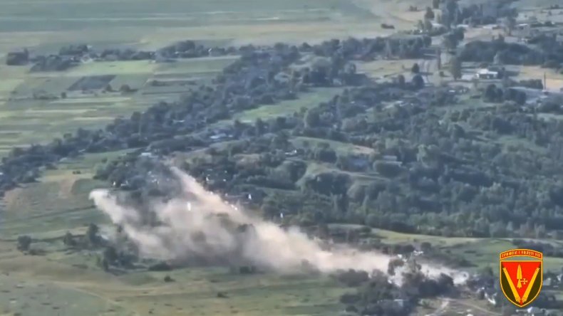 40th Separate Artillery Brigade hits the artillery of Russia