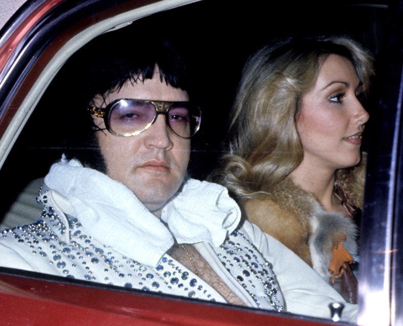Elvis Presley y Linda Thompson