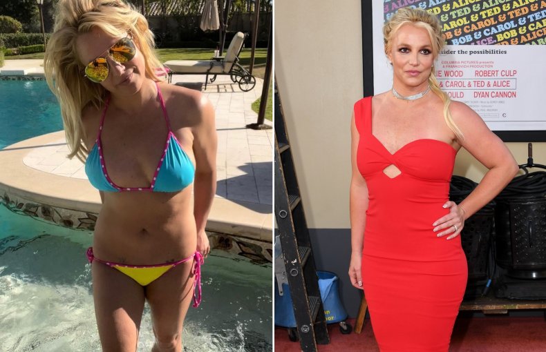 Britney Spears imagen de Instagram y alfombra roja