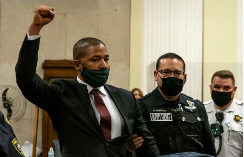 Jussie Smollett in court