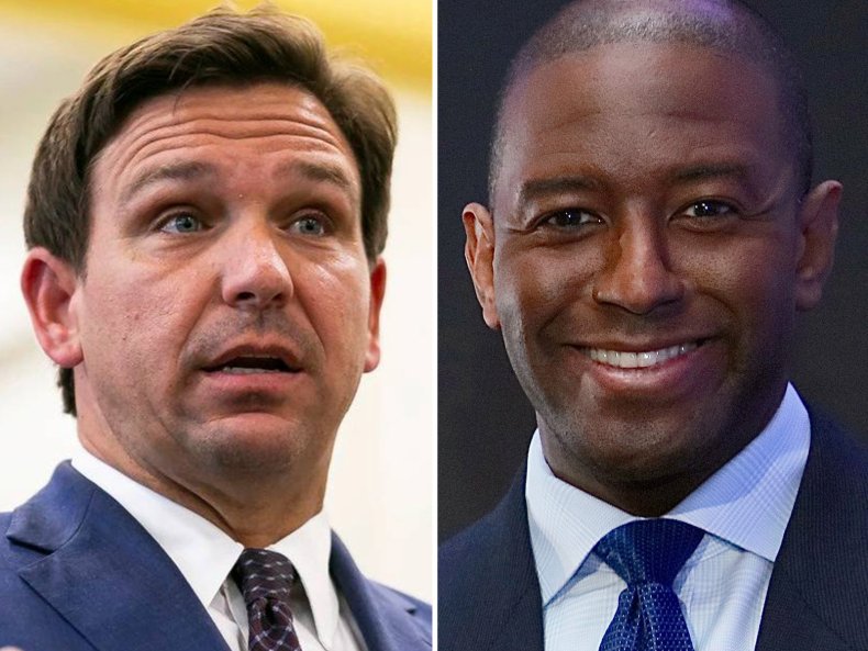 Ron DeSantis and Andrew Gillum