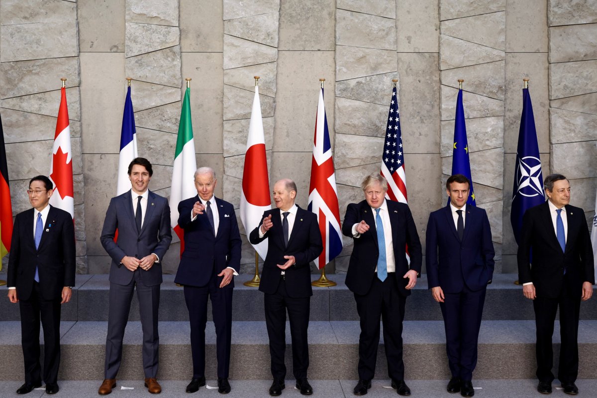 G7 leaders meeting Brussels