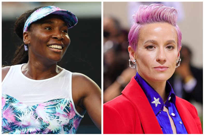 Venus Williams praises Megan Rapinoe