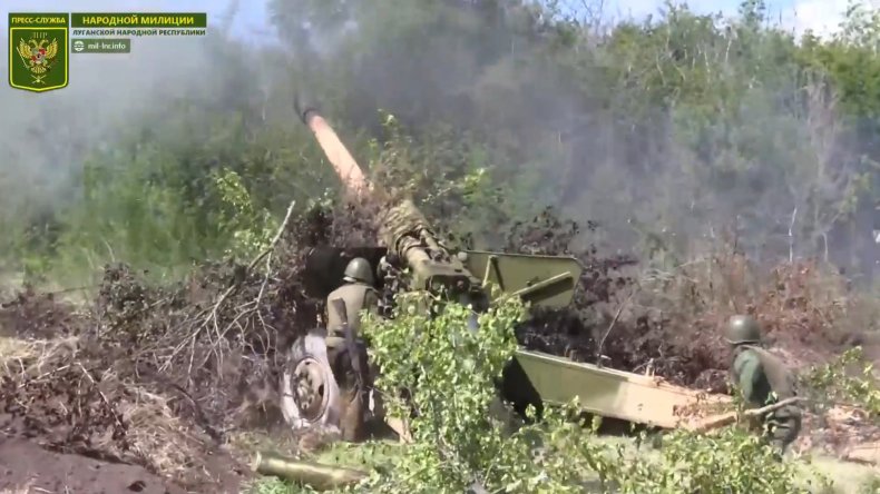 Fuerzas LPR toman trincheras ucranianas