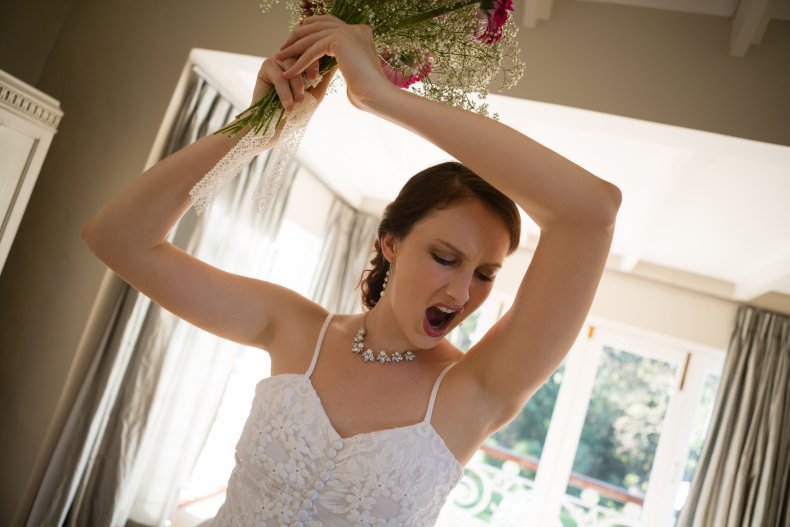Bride's half-sister upset over dress code