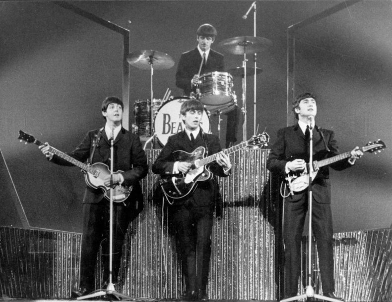 The Beatles at London Palladium