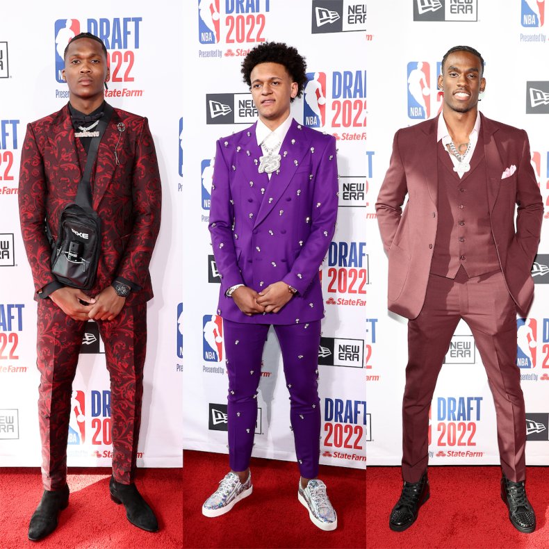 Lista de los mejores vestidos del draft de la NBA 2022 