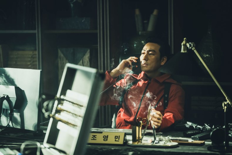 Parc Hae-soo dans "Money Heist Corée."