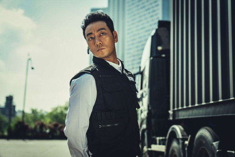 Park Hae-soo in "Money Heist Korea."