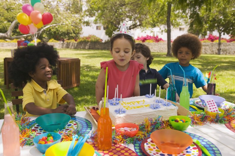 File photo of kid's birthday party. 